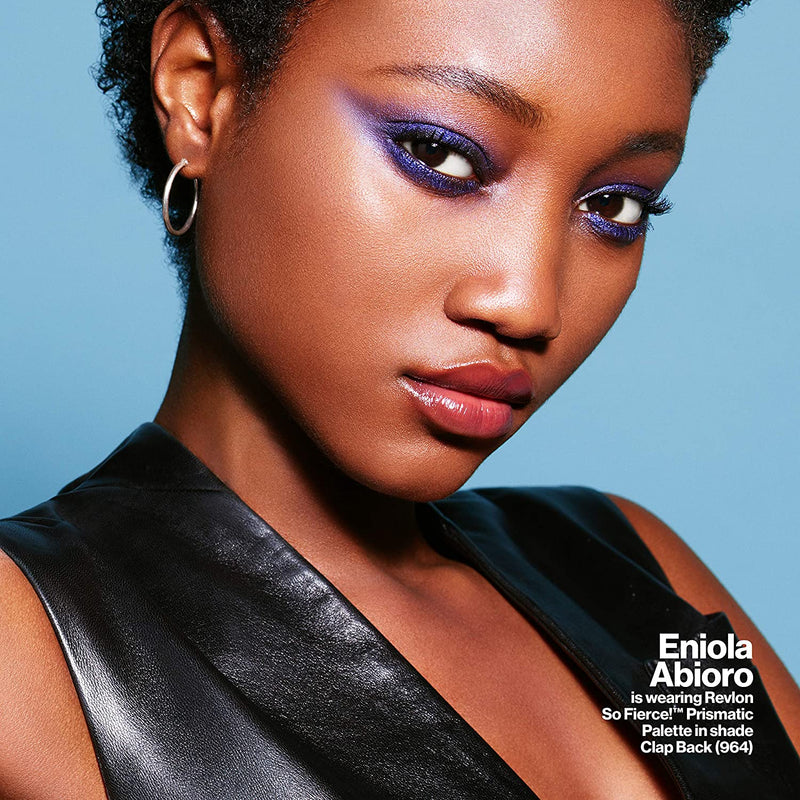 Revlon So Fierce! Prismatic Eyeshadow Palette, Creamy Pigmented Eye Makeup in Blendable Matte & Pearl Finishes, 961 That's A Dub, 0.21 oz. REVLON Store