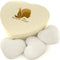 Konjac Sponge Set, 3 Pack Exfoliating and Cleansing Facial Sponges - Pure Konjac Glucomannan - Easy-Grip Heart Shape - for Delicate and Sensitive Skin - Premium Bath Supplies by The Beauty Shelf The Beauty Shelf