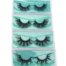 20 Styles Mink Eyelashes Pack High Volume 100% Siberian Mink Fur Lashes Cruelty-Free Face False Eyelashes Normal Look Fluffy Spike Fake Eyelashes Wholesale Lass Eyelashes