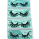 20 Styles Mink Eyelashes Pack High Volume 100% Siberian Mink Fur Lashes Cruelty-Free Face False Eyelashes Normal Look Fluffy Spike Fake Eyelashes Wholesale Lass Eyelashes