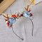 Christmas Reindeer Antlers Headband Hair Clips Hair Hoop Girl Beauty Headdress Reindeer Antler Headband Cute Deer Headband Hair Accessory Antler 4 ywduoying Store