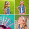 FROG SAC 6 Unicorn Headbands for Girls, Adjustable No Slip Cute Headband Hair Accessories for Kids, Little Girl Head Band FROG SAC