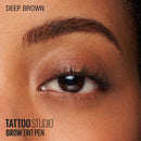 Maybelline New York TattooStudio Brow Tint Pen, Deep Brown Maybelline New York