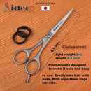 Aideoq Professional Hair Cutting Scissors -Barber Scissors/shears for hair cutting /beard scissors - 6.5" silver Hairdresser Scissors for Men and Women. Aideoq