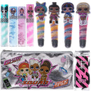 L.O.L Surprise! Townley Girl Makeup Set with 8 Flavored Lip Glosses for Girls with 1 Surprise Lip Gloss Color and Flavor, Ages 5+ Townley Girl