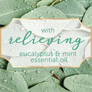 Jergens Eucalyptus Mint Body Butter, Infused with Essential Oils, Helps to Relieve Stress, for All Skin Types, Great Size for Travel, 7 Fluid Ounce Jergens