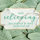 Jergens Eucalyptus Mint Body Butter, Infused with Essential Oils, Helps to Relieve Stress, for All Skin Types, Great Size for Travel, 7 Fluid Ounce Jergens