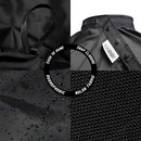 HABBIBI Nylon Salon Barber Cape for Men Women Hairdressing Waterproof, Snap Closure Apron Hair Cutting Stylist Capes for Adults 59x51 Inches- Professional and Home Use (Carbon Black) HABBIBI