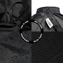 HABBIBI Nylon Salon Barber Cape for Men Women Hairdressing Waterproof, Snap Closure Apron Hair Cutting Stylist Capes for Adults 59x51 Inches- Professional and Home Use (Carbon Black) HABBIBI