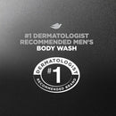 DOVE MEN + CARE Elements Body Wash Charcoal + Clay 4 Count For Men's Skin Care Effectively Washes Away Bacteria While Nourishing Your Skin, 18 oz Infinity Warehouse