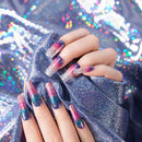 Beetles Boujee Glitter Gel Polish Set, 6 Pcs Pink Silver Gel Nail Polish Kit Glitter Purple Green Gold Nail Polish Gel Kit Art Design Gift Box, Soak Off LED Gel Nail Lamp Cured, 7.3 ml Each Bottle beetles Gel Polish Store