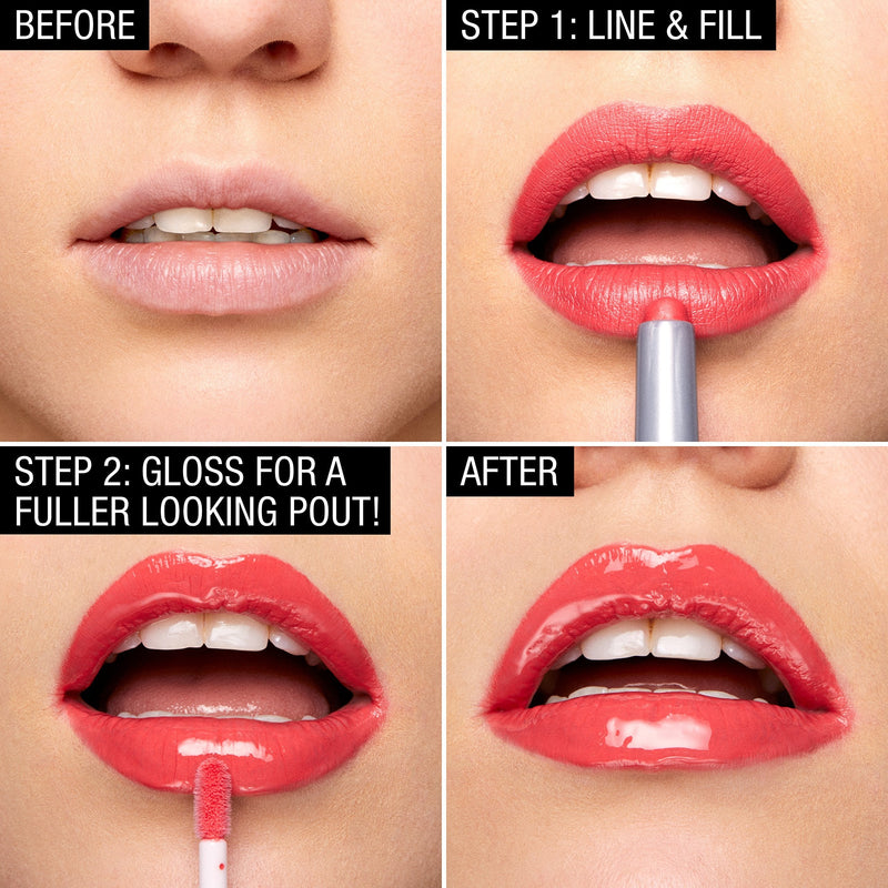 Maybelline New York Lip Studio Plumper, Please! Lipstick Makeup, 1 Count, Hot & Spicy Maybelline New York