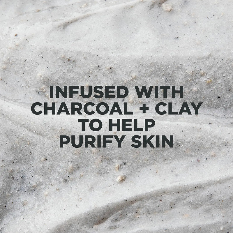 DOVE MEN + CARE Elements Body Wash Charcoal + Clay 4 Count For Men's Skin Care Effectively Washes Away Bacteria While Nourishing Your Skin, 18 oz Infinity Warehouse