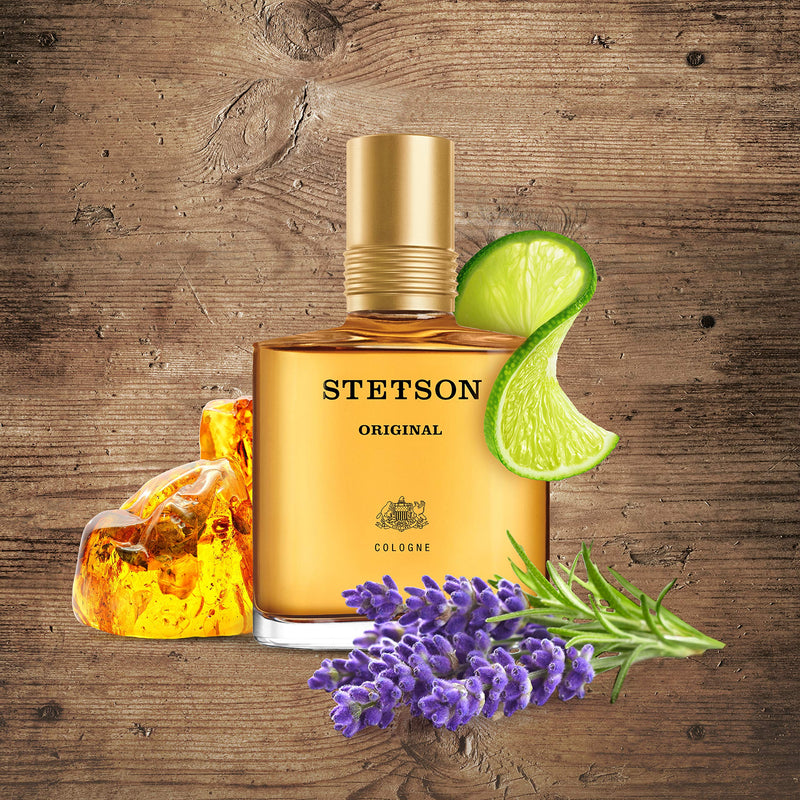 Stetson Original by Scent Beauty - Cologne for Men - Classic, Woody and Masculine Aroma with Fragrance Notes of Citrus, Patchouli, and Tonka Bean - 1.5 Fl Oz Stetson