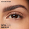 Maybelline New York TattooStudio Brow Tint Pen Makeup, Medium, Brown, 1 Count Maybelline New York