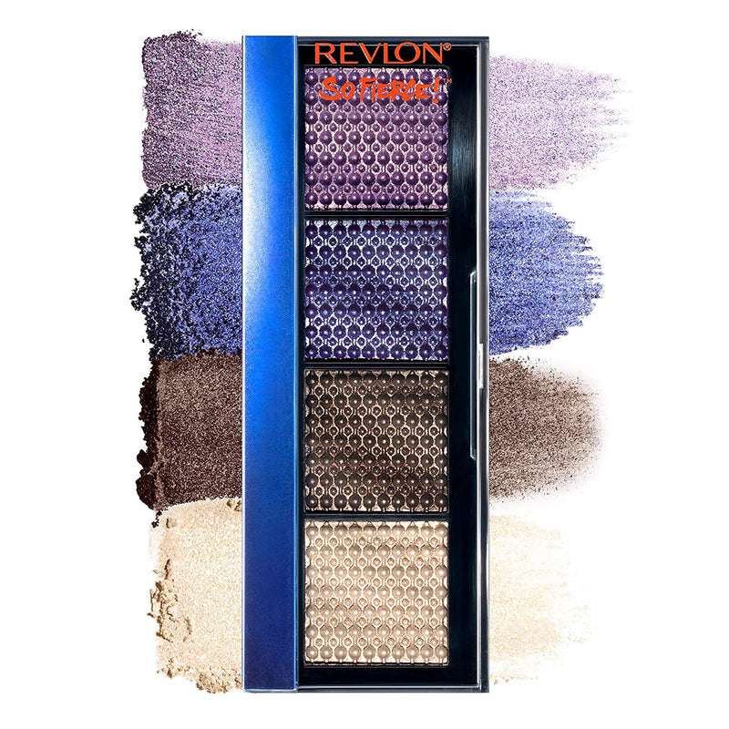 Revlon So Fierce! Prismatic Eyeshadow Palette, Creamy Pigmented Eye Makeup in Blendable Matte & Pearl Finishes, 964 Clap Back, 0.21 oz. REVLON Store