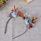 Christmas Reindeer Antlers Headband Hair Clips Hair Hoop Girl Beauty Headdress Reindeer Antler Headband Cute Deer Headband Hair Accessory Antler 4 ywduoying Store