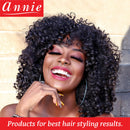Annie Salon Style Small Foam Hair Rollers - 5/8" Blue - 14 Piece Set - Soft Heat-less Hair Curling Tools Annie