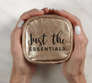 Essential oil carrying case | Rose Gold | Holds 4 standard bottles (15ml) or roller bottles (10ml) | Great for travel or daily use | Eco friendly material YouCare-SelfCare