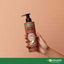 Garnier Haircare Whole Blends Sulfate Free Remedy Coconut Oil and Cocoa Butter Taming Shampoo and Conditioner,Tames and Smooths Very Frizzy Hair,12 fl oz ea, with Mask Sample(Package May Vary)1 Kit Garnier