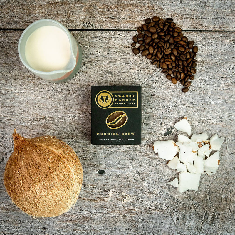 Swanky Badger - Natural Soap Gift Set (4 Bars) Swanky Badger