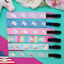 FROG SAC 6 PCS Unicorn Headbands for Girls, Adjustable Non Slip Grosgrain Unicorns Head Band Hair Accessories for Kids, Cute Elastic No Slip Fashion Headband for Little Girl Birthday Party Favors FROG SAC Store
