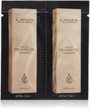 L'ANZA Keratin Healing Oil Shampoo & Conditioner Duo , 0.25 Fl Oz (Pack of 2) L'ANZA