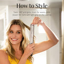 Remington Pro 1" Multi-Styler with Twist & Curl Technology, Color Care Protection, Champagne, S16A11 (S16A10) Remington