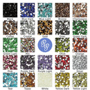 Red Rhinestones in 6mm for Flatback Nail Art Diy Decoration and Craft (6MM) PixelPiece