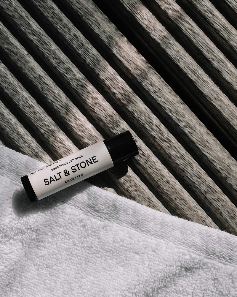 Salt & Stone SPF 30 Lip Balm (3 Pack) - Broad Spectrum Lip Protection that Sinks in Effortlessly and is Water Resistant and Reef Safe - Cruelty Free, Gluten Free, Made in USA Salt & Stone
