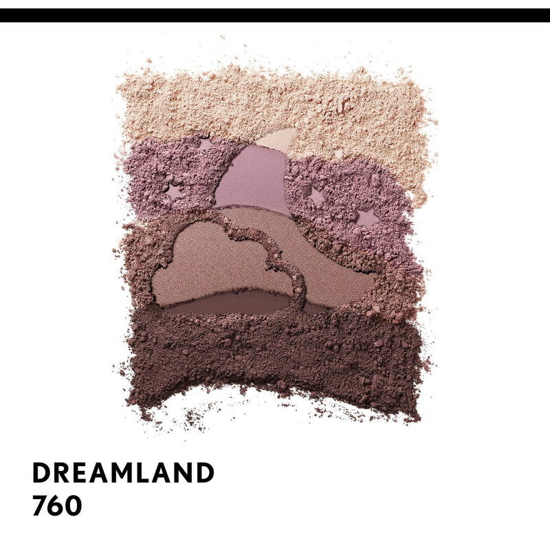COVERGIRL COVERGIRL Trunaked Quad Eyeshadow Palette, Dreamland, Dreamland, 0.06 Ounce (99350046919) COVERGIRL