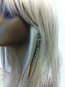 4"-7" Feathers for Hair Extension with 5 Natural Remix Color Feathers for Hair Extension Sexy Sparkles