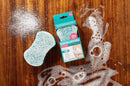 Spongeables Exfoliating Body Wash In A Sponge, Sea Salt, Contains Avocado Oil and Vitamin E, Cleanse, Exfoliate and Moisturize, 3.5 Oz, 3 Count Spongeables