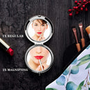 Compact Mirror for Mother Sister Friend Teacher, Unique for Anniversary, Birthday, Christmas, Graduation, Thanksgiving Day, Engraved for Wedding Day, Engagement, Work, Retirement (Thank You) FUN FUN HOME