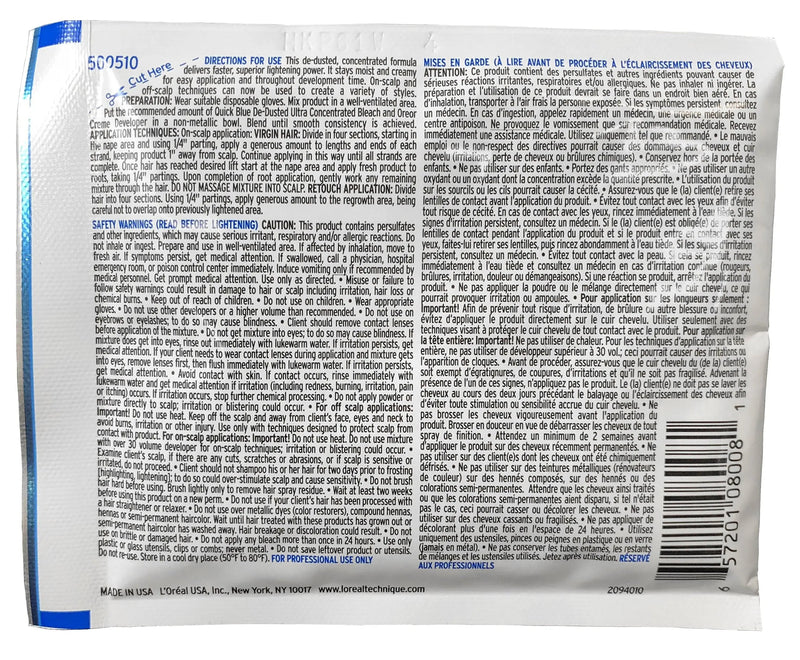 L'Oreal Paris High Performance Quick Blue Powder Bleach, Extra Strength, 1 Oz L'Oreal Paris