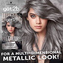 Got2b Metallic Permanent Hair Color M72 Dusty Silver Got2B Store