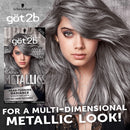 Got2b Metallic Permanent Hair Color M72 Dusty Silver Got2B Store