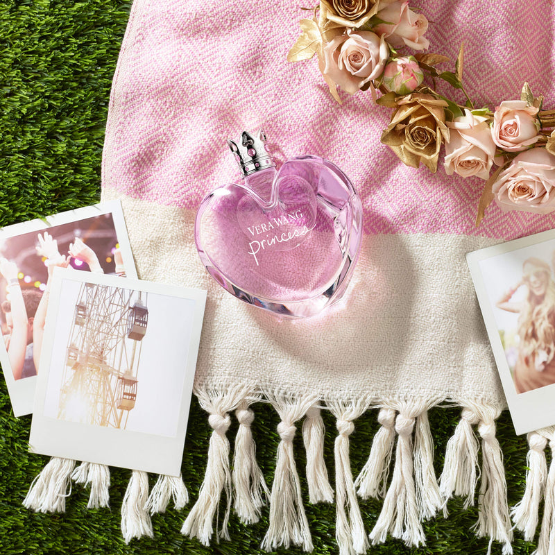 Vera Wang Flower Princess By Vera Wang Fragrances For Women. Eau De Toilette Spray 3.4 Oz / 100 Ml , pink Vera Wang
