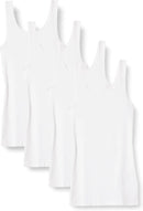 Amazon Essentials Women's Slim-Fit Tank, Pack of 4 Infinity Warehouse