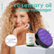 ArtNaturals Organic Rosemary & Castor Hair Growth Oil + Scalp Massager Set – Hair Styling Oils for Dry, Itchy Scalp, Thickening & Hydration - Scalp Oil Products For Damaged Hair & Split Ends – 4.0 oz Infinity Warehouse