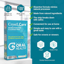 CrystLCare Tooth Sensitivity Treatment for Rapid and Long Lasting Relief for Adults & Kids – Sensitive Teeth Dental Strips for Hydroxyapatite Enamel Remineralization & Tooth Enamel Repair (14 Count) Infinity Warehouse