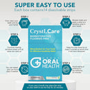 CrystLCare Tooth Sensitivity Treatment for Rapid and Long Lasting Relief for Adults & Kids – Sensitive Teeth Dental Strips for Hydroxyapatite Enamel Remineralization & Tooth Enamel Repair (14 Count) Infinity Warehouse