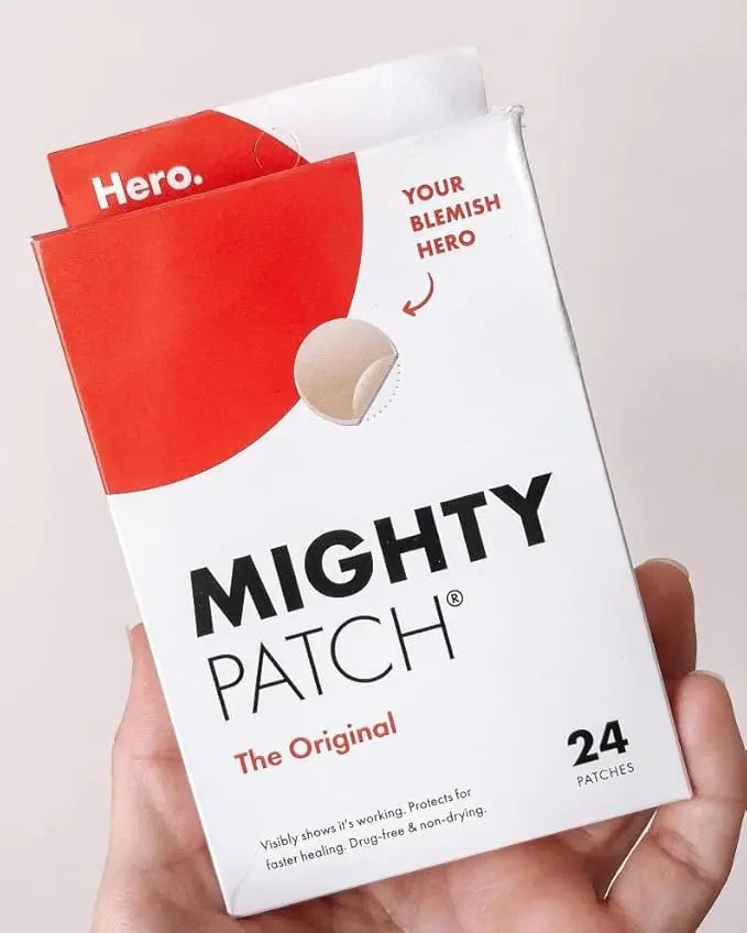 Mighty Patch Original - Hydrocolloid Acne Pimple Patch Spot Treatment (24 count) Infinity Warehouse
