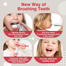 NOHOO Kids Foam Toothpaste with Fruit Flavor, Fluoride Free Natural Formul, Foam Toothpaste for Electric Toothbrush (Strawberry+Orange+Peach+Cantaloupe) Infinity Warehouse