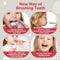 NOHOO Kids Foam Toothpaste with Fruit Flavor, Fluoride Free Natural Formul, Foam Toothpaste for Electric Toothbrush (Strawberry+Orange+Peach+Cantaloupe) Infinity Warehouse