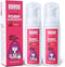 NOHOO Kids Foam Toothpaste with Fruit Flavor, Fluoride Free Natural Formul, Foam Toothpaste for Electric Toothbrush (Strawberry+Orange+Peach+Cantaloupe) Infinity Warehouse