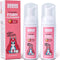NOHOO Kids Foam Toothpaste with Fruit Flavor, Fluoride Free Natural Formul, Foam Toothpaste for Electric Toothbrush (Strawberry+Orange+Peach+Cantaloupe) Infinity Warehouse