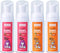 NOHOO Kids Foam Toothpaste with Fruit Flavor, Fluoride Free Natural Formul, Foam Toothpaste for Electric Toothbrush (Strawberry+Orange+Peach+Cantaloupe) Infinity Warehouse