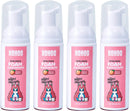 NOHOO Kids Foam Toothpaste with Fruit Flavor, Fluoride Free Natural Formul, Foam Toothpaste for Electric Toothbrush (Strawberry+Orange+Peach+Cantaloupe) Infinity Warehouse