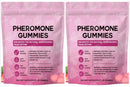 Pheromone Gummies Premium Feminine Balance Blend with Maca Beetroot Strawberry Flavor Daily Supplement 60 Count 30 Servings Infinity Warehouse